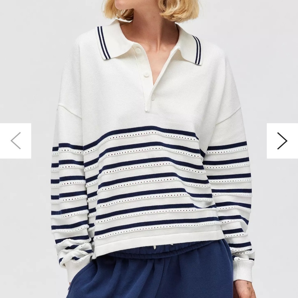 THE UPSIDE Wonder Knit Polo